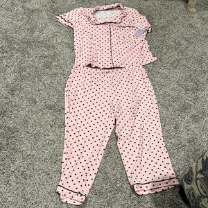 Pink Polka Dot Women’s Pajamas